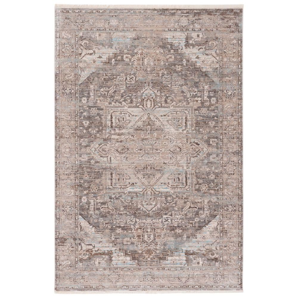 Vintage Persian 3 ft. x 5 ft. Brown/Beige Ornate Distressed Area Rug price history on PriceWatchPro