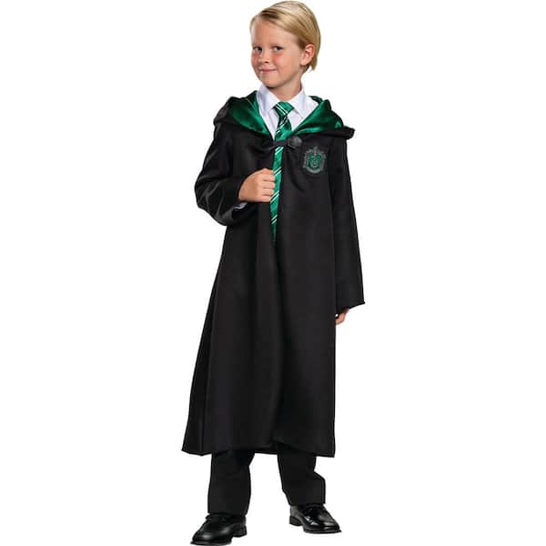 Kids Classic Harry Potter Slytherin Robe - Small 4-6 - Kids Halloween Costume