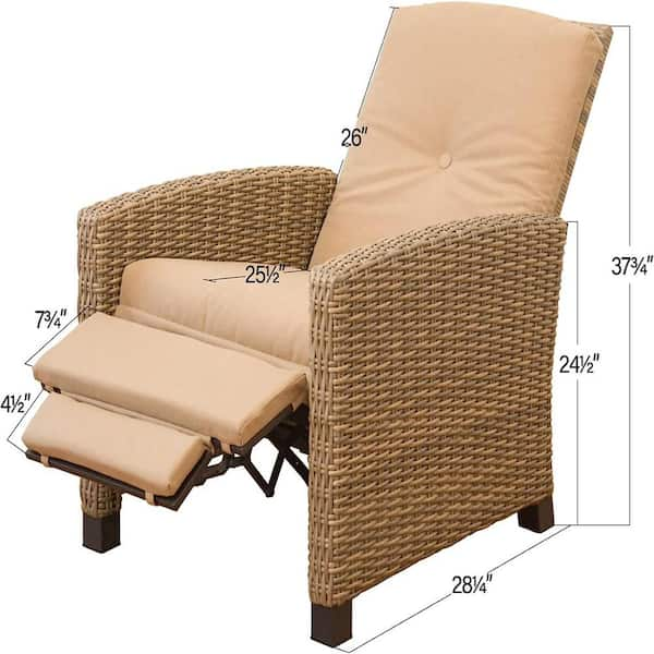 Wicker recliner chair indoor new arrivals