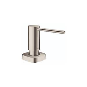 Metris Deck Mount Soap Dispenser in Steel Optic