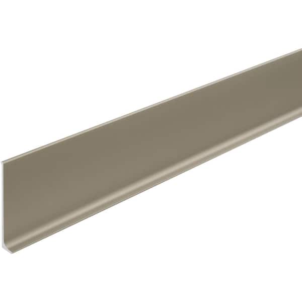 DURAL CONSTRUCT 4 in. D x 98.5 in. W x 98.4 in. L Aluminum Anodized Titanium Molding and Transition Trim