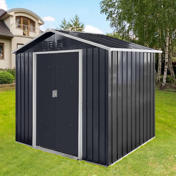 Tatayosi 7 ft. x 4.3 ft. Multi-Purpose Metal Outdoor Storage Shed