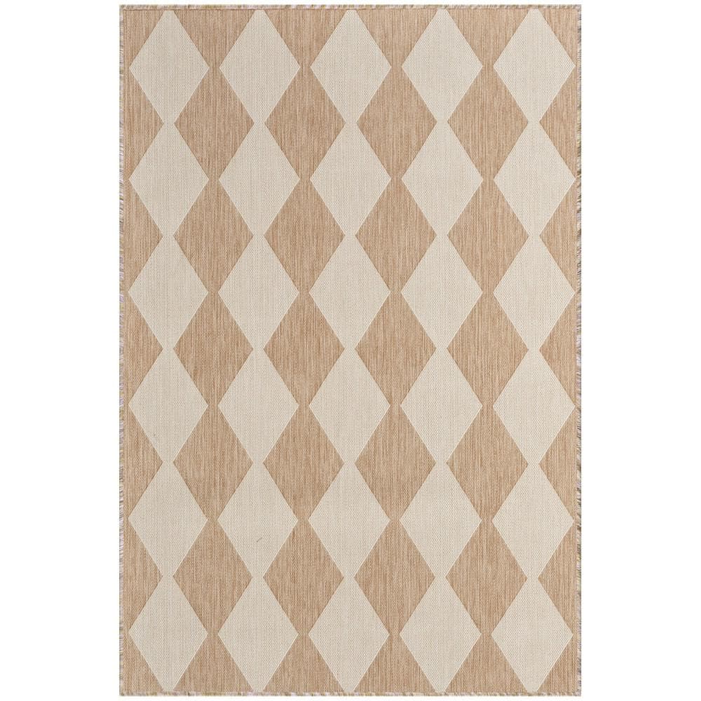 Positano Jute 4 ft. x 6 ft. Diamond Contemporary Area Rug price history on PriceWatchPro