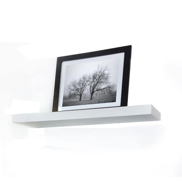 2pc Traditional Wall Shelf Set White - Threshold™