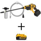 20V MAX 550 PSI 1.0 GPM Cold Water Cordless Power Cleaner with (1) 5Ah Battery