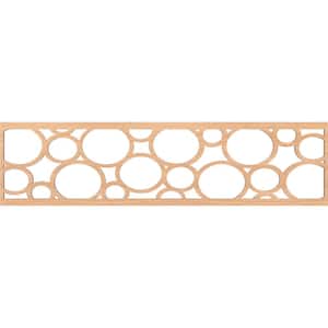 Hemingway Fretwork 0.25 in. D x 47 in. W x 12 in. L Hickory Wood Panel Moulding