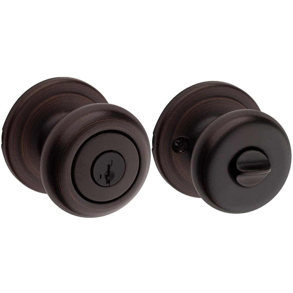UPC 883351469890 product image for Juno Venetian Bronze Entry Door Knob Featuring SmartKey Security | upcitemdb.com