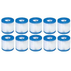 Type H Easy Set Filter Cartridge Replacement for Swimming Pools (10-Pack)