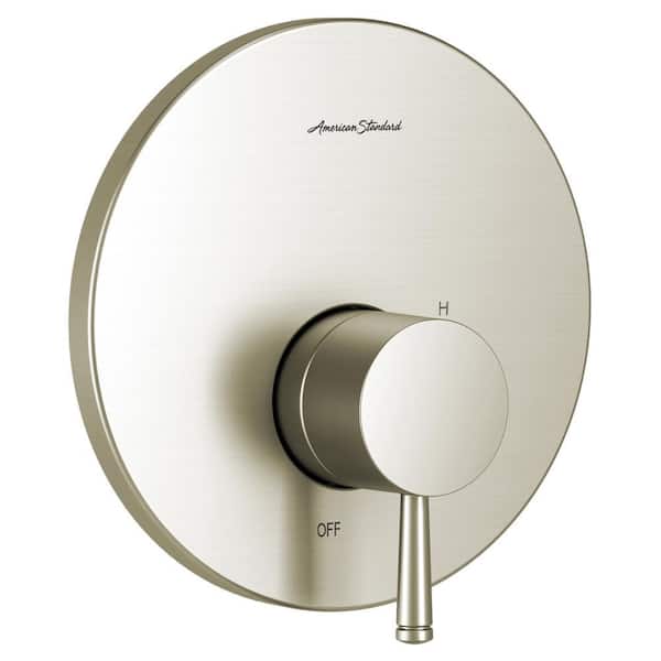 American Standard Serin 1-Handle Valve Trim Kit for Flash Rough-in Valves in Brushed Nickel (Valve Not Included)