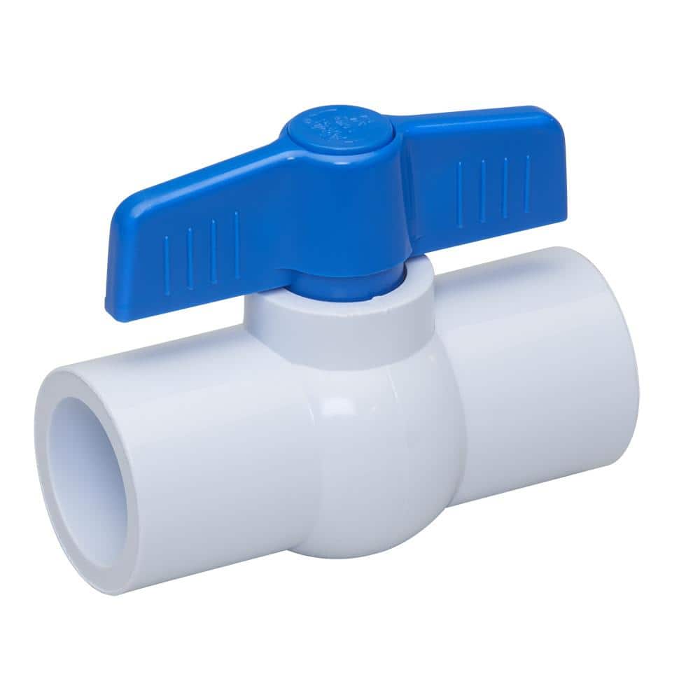 3/4 in. PVC Schedule 40 Solvent x Solvent Ball Valve price history on PriceWatchPro
