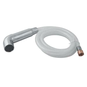 Sidespray and Hose for Kitchen Faucet, Polished Chrome