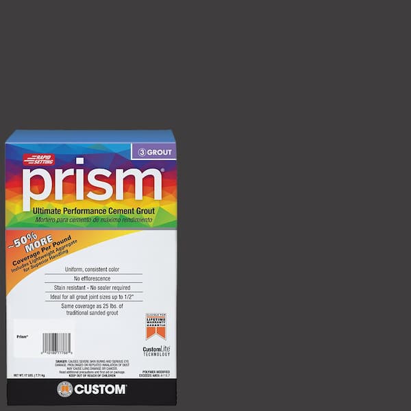Custom Building Products Prism #60 Charcoal 17 lb. Grout