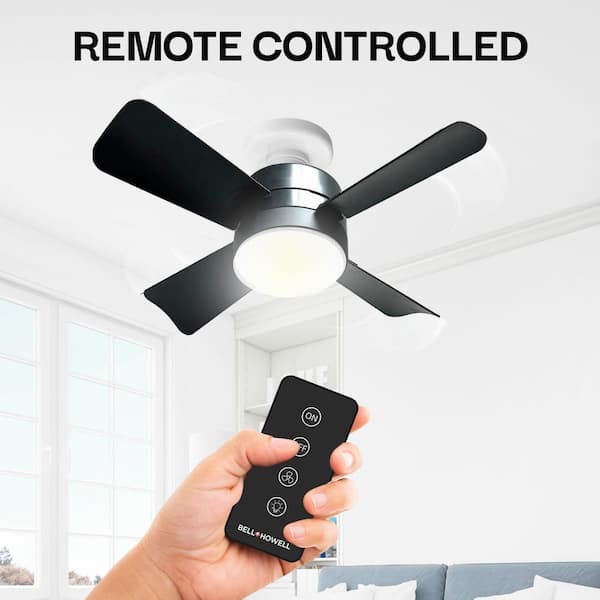 Bell cheapest and Howell Socket Fan Ceiling Fan with Light 15 inches Fan 1000 Lumens