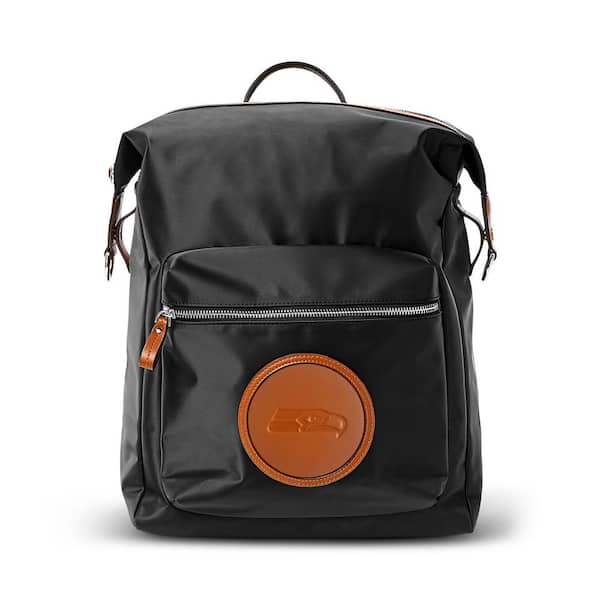 Mojo Seattle Seahawks Debossed Signature 14 in. Black Backpack