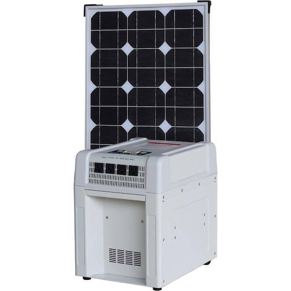 KISAE Home Solar Kit - 1800-Watt Inverter, 60Ah Battery, 8 Amp Charge Controller, 80-Watt Solar Panel