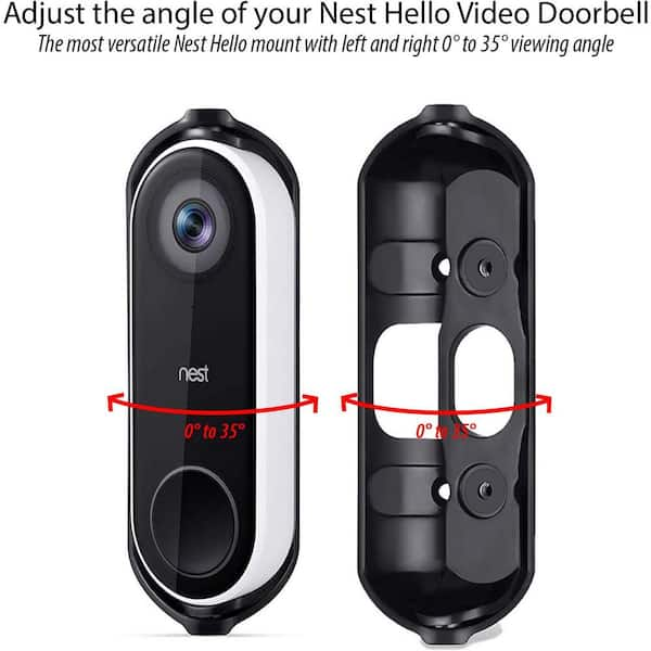 Angle mount store for nest hello