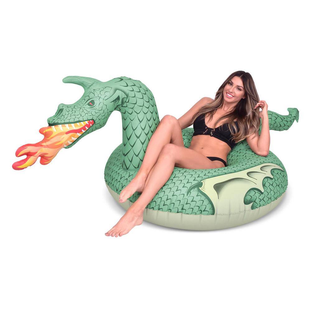 GoFloats Ice Dragon Party Tube Inflatable Raft Ride Into Summer as King of The for sale online 