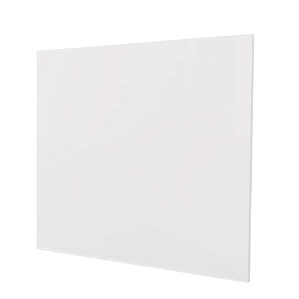 Fab Glass and Mirror Plexiglass 24 in. L x 24 in. W Clear Square Acrylic Sheet 1/2 in. Thick Flat Edge Rust : Scratch Resistant Coffee Table