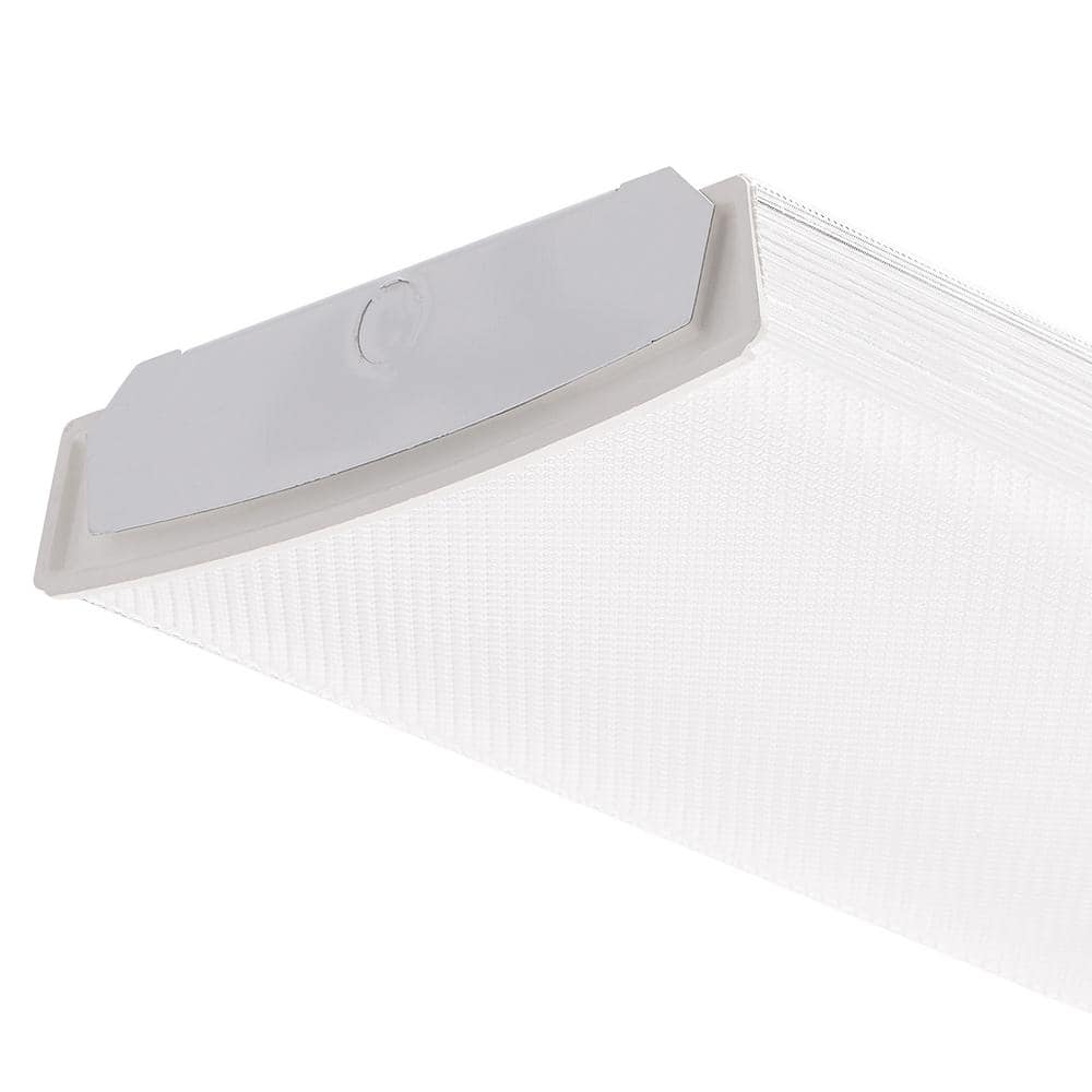Bright White 4-Ft Energy Star LED Wraparound Light Fixture