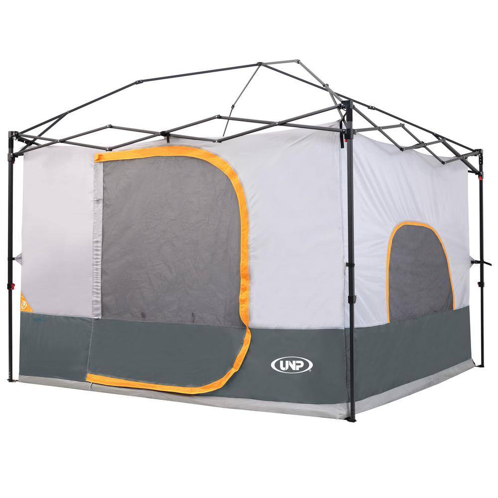 Gray 5 Person Canopy Inner Tent Easy Set Up Pop Up Canopy Tent