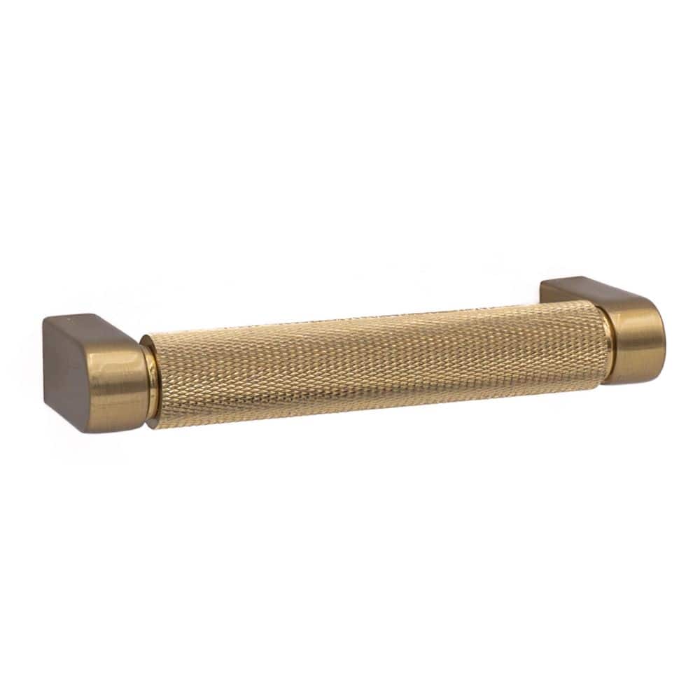 25-Pack Kent Knurled 3-3/4 in. (96 mm) Center-to-Center Industrial Satin Brass Bar Drawer Pull price history on PriceWatchPro