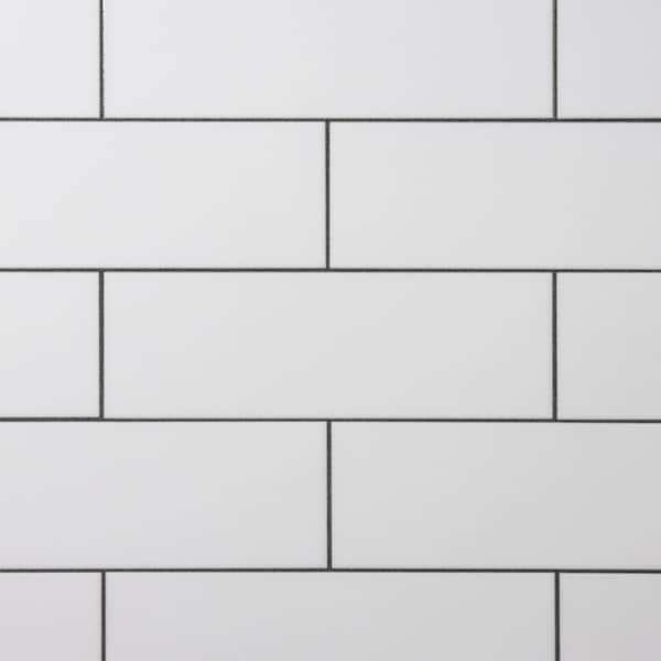 Utile 36 in. W x 80 in. H Direct-to-Stud Fiberglass Shower Wall Set for Corner in Metro Tux, 2 Panels