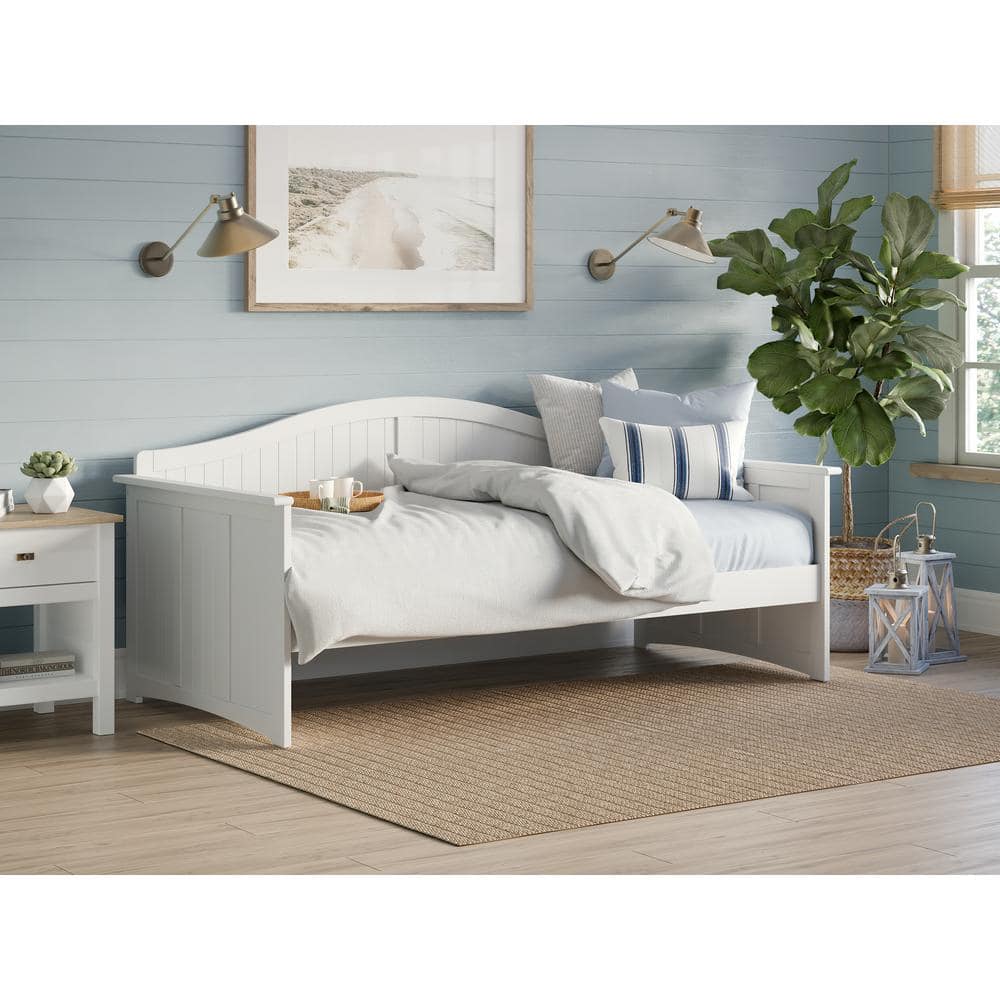 White deals queen daybed