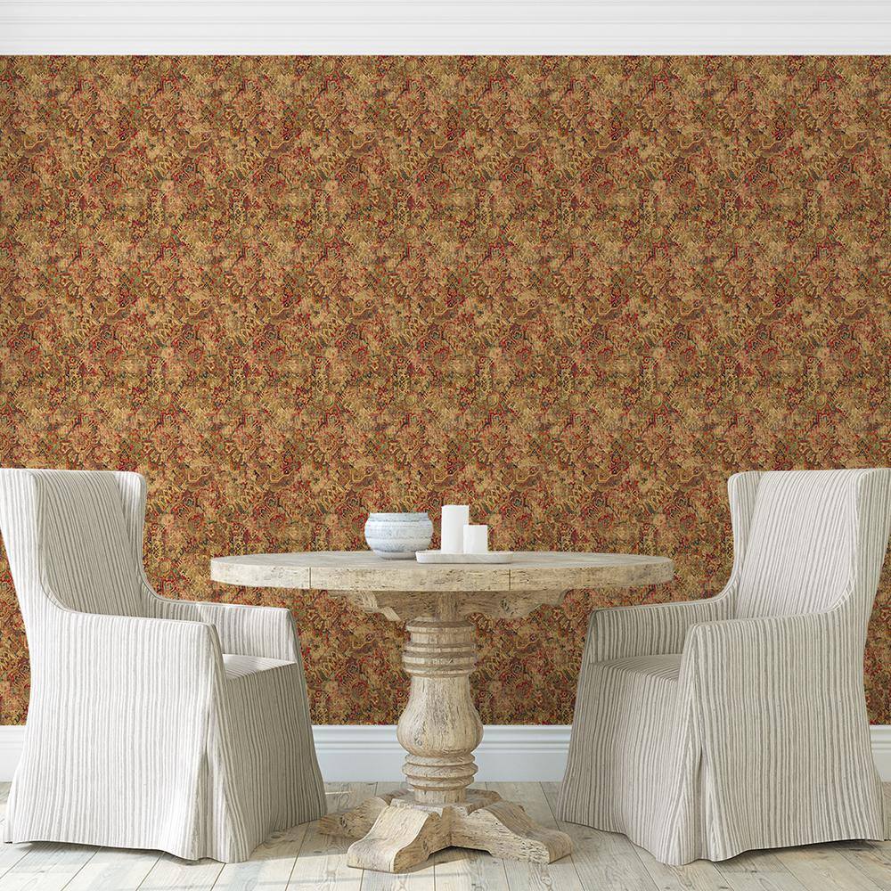 Ruby Vintage Persian Peel and Stick Wallpaper