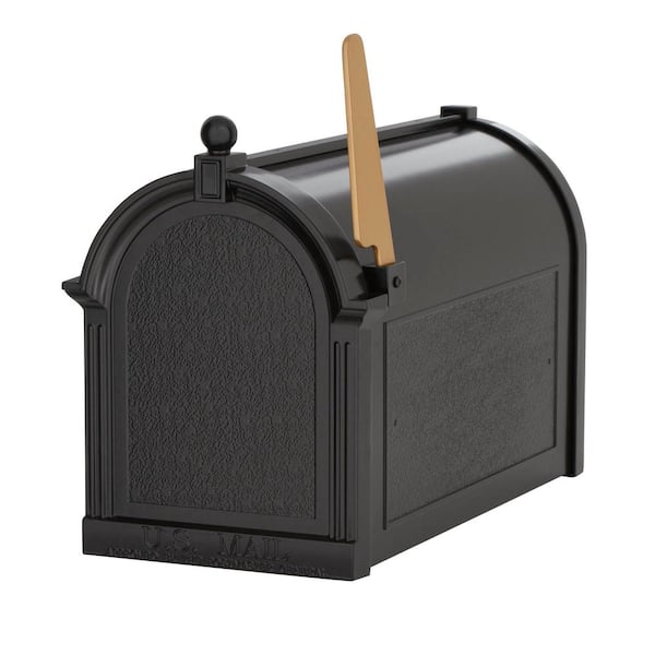 Whitehall Products Streetside Mailbox in Black