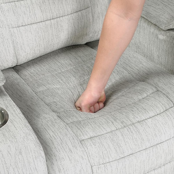 Lazzara Camilla 73 in W Microfiber Fabric 2-Seater Manual Double