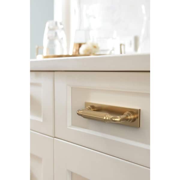 Amerock Ladera 3 in. Center-to-Center Rectangle Champagne Bronze