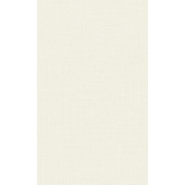 Walls Republic White Plain Textured 57 sq. ft. Non-Woven Textured Non-pasted Double Roll Wallpaper