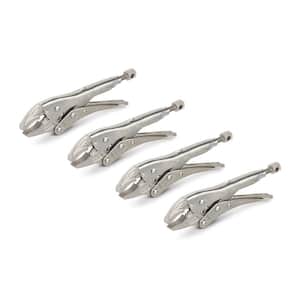 5 in. Curved Jaw Locking Pliers (4-Pack)