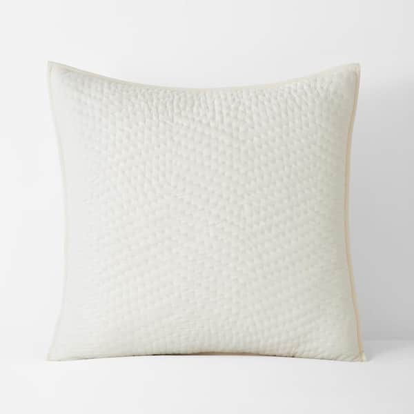 Company Quilt Ivory Euro Sham