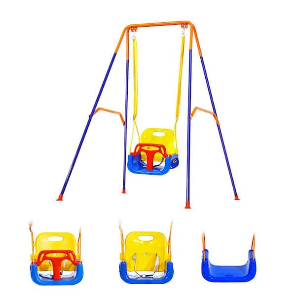 赤ちゃん swing SKYSHALO Toddler Swing and Jumper, 2 in 1 Swing Set and Bouncer