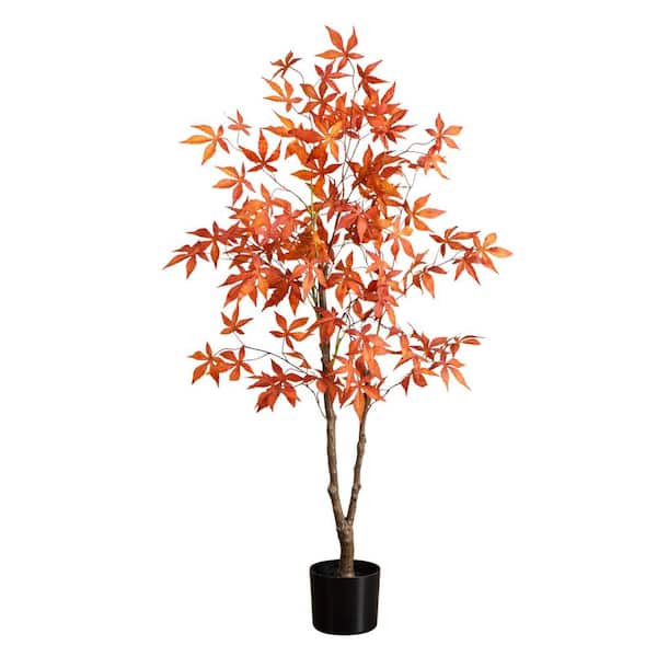 4 ft. Autumn Japanese Maple Artificial Fall Tree