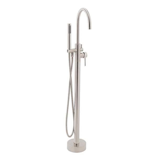 Freestanding Clawfoot Tub Faucet Parts Supply Line Gold PVD Renovators Supply