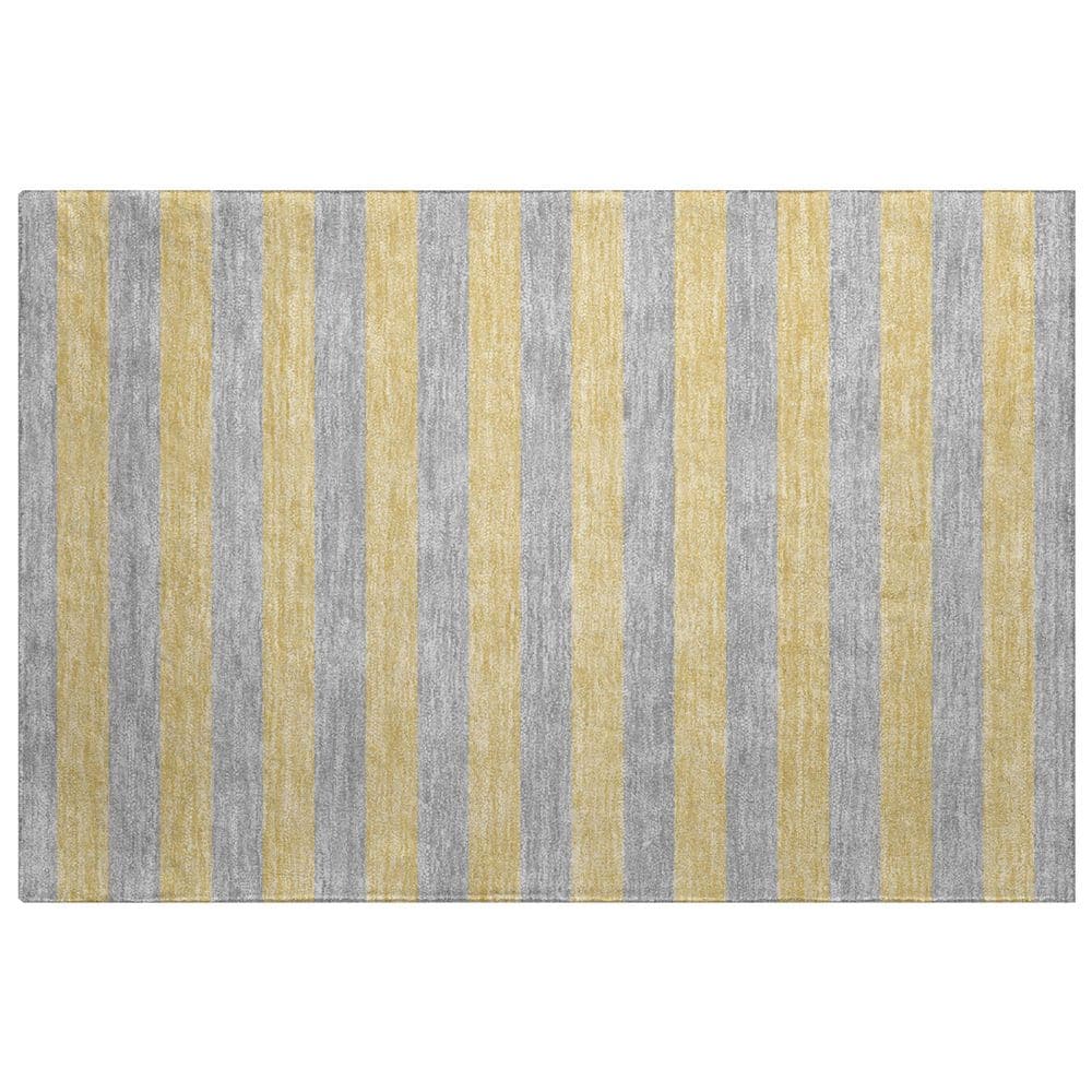 Dream Shag Premium Machine Washable Abstract ADS530 Silver 3 ft. x 4 ft. Area Rug price history on PriceWatchPro