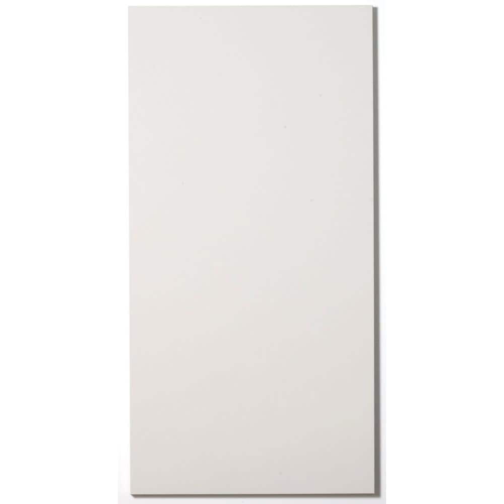 Paintable White Fabric Rectangle 24 in. x 48 in. Sound Absorbing Acoustic P