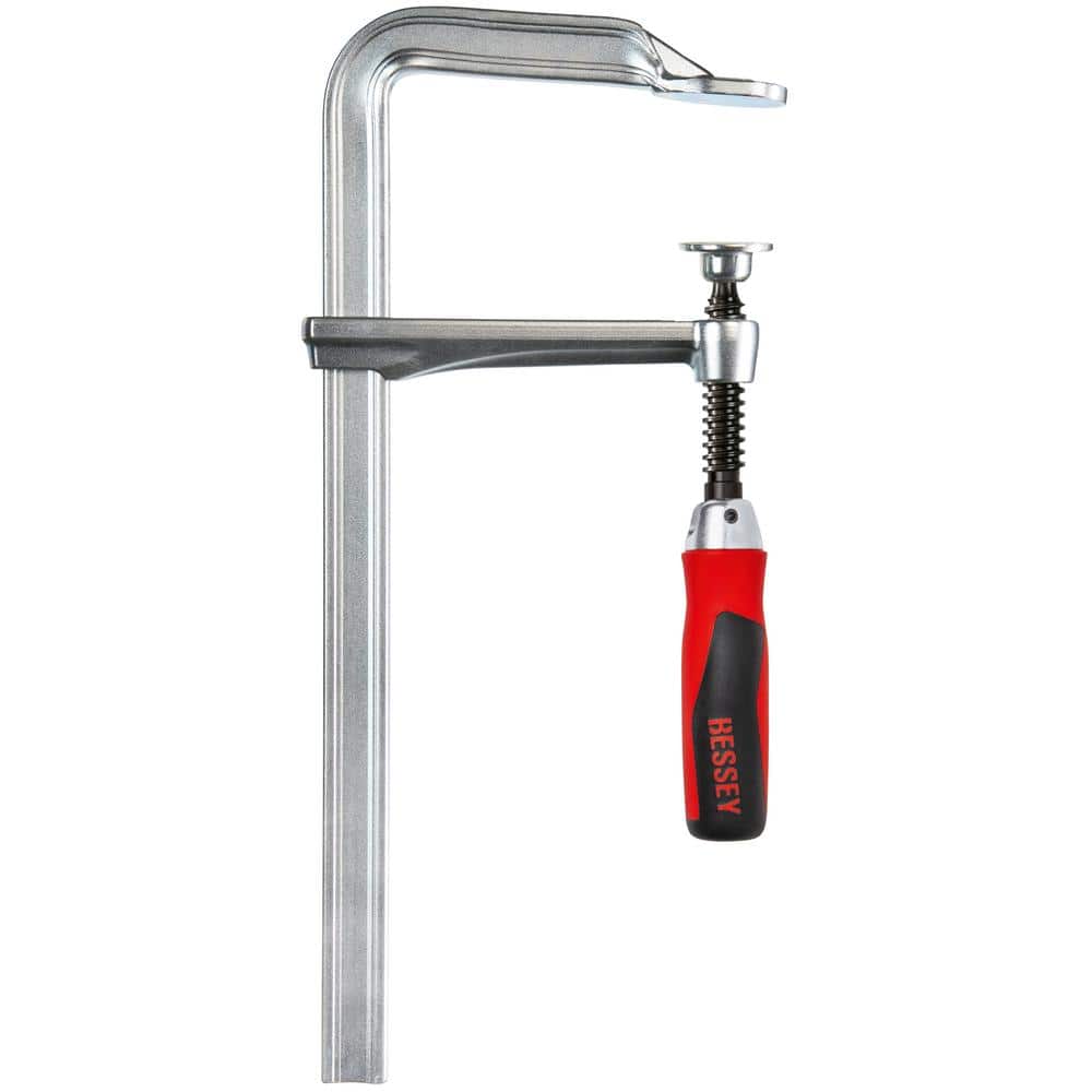 BESSEY 20 in. Capacity All-Steel Pivoting Handle Bar Clamp and 4-3/4 in. Throat Depth