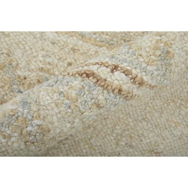 2 ft. x 3 ft. Ivory, Tan, Gray Floral Area Rug