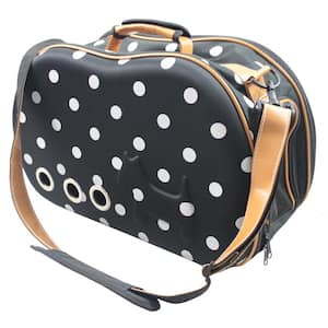 Fashion Dotted Venta-Shell Perforated Collapsible Military Grade Designer Pet Carrier