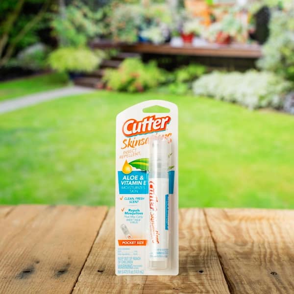 Cutter Skinsations Insect Repellent Liquid For Mosquitoes/Other Flying Insects 0.475 oz