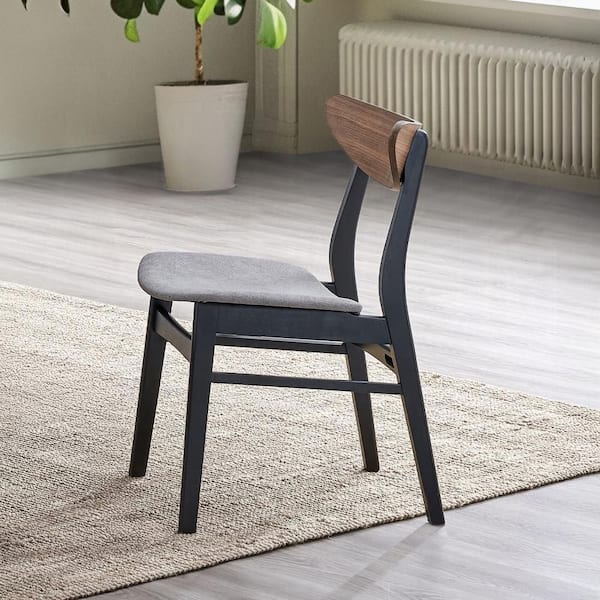 Rebi Black Side Chair  (Set of 2)