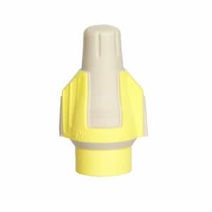 Twister Pro Flex Plus (30-1345J) Tan/Yellow Wire Connector, Jar of 500