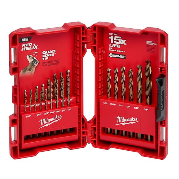 Milwaukee Cobalt Red Helix Drill Bit 