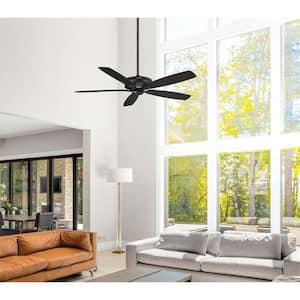 Kafe-XL 60 in. Indoor Coal Ceiling Fan with Remote Control