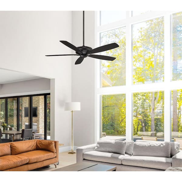 Kafe-XL 60 in. Indoor Coal Ceiling Fan with Remote Control