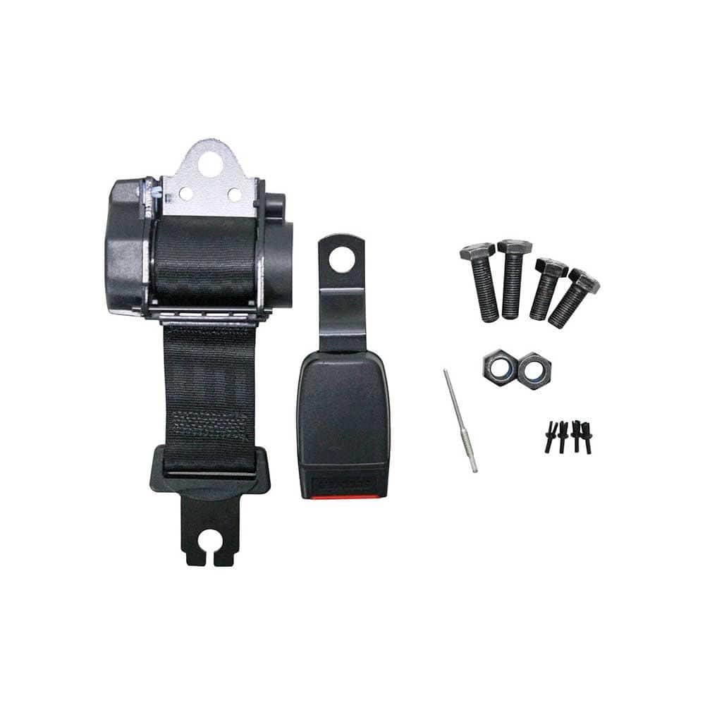 Retractable Seat Belt Kit : Fits 136 or Grammer 531 Seat : Black Nylon price history on PriceWatchPro