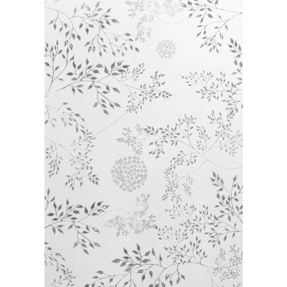 Elderberry Frosted Glass Privacy Window Film, 24 x 36 Inches
